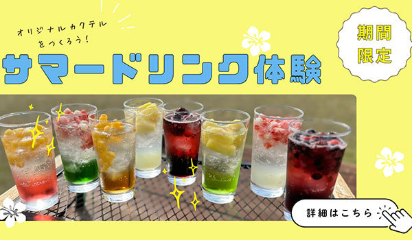 サマードリンク体験